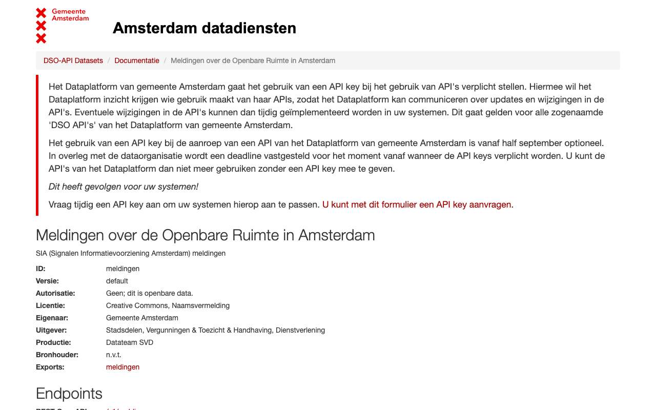 Schermafbeelding van api.data.amsterdam.nl